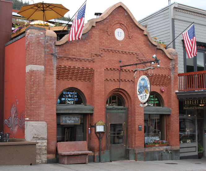 Exterior photo of the No Name Saloon & Grill located at 447 Main Street - Park City, Utah