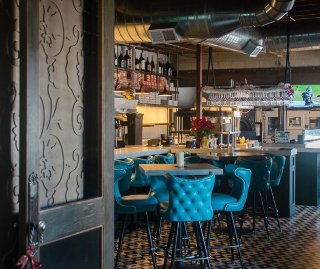 Interior photo of the Wine Dive Bar and Restaurant located at 1251 Kearns Blvd in Park City, Utah